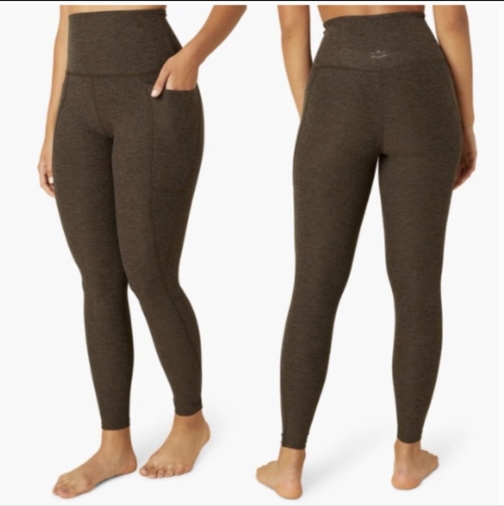 Light Brown Yoga Pants (with pockets!)
